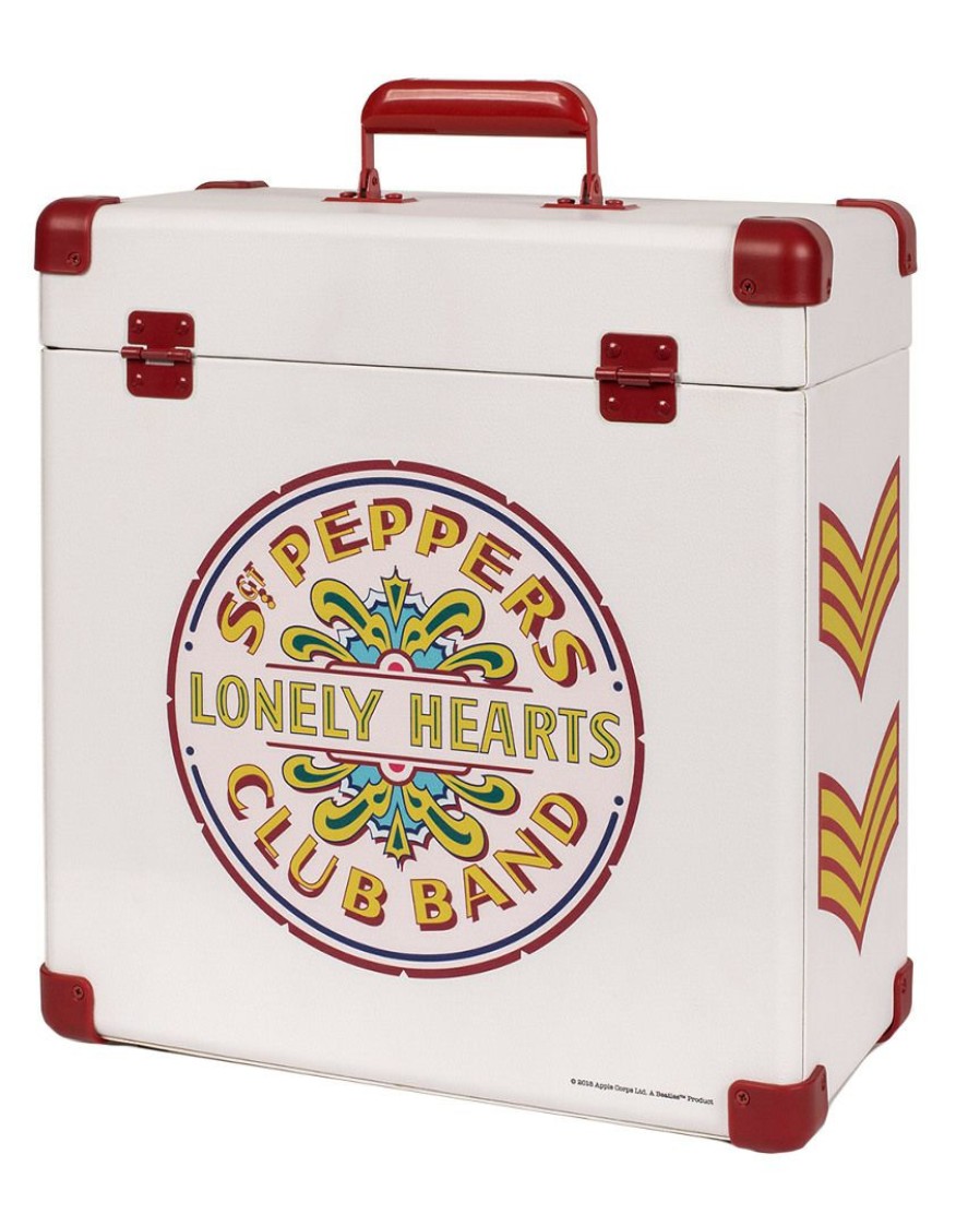 Kitchen Tools & Gadgets Crosley | Crosley Record Carrier Case The Beatles Sgt Pepper Home Kitchen Tools & Gadgets