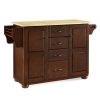 Sideboards & Credenzas Crosley | Crosley Eleanor Wood Top Kitchen Island Home Sideboards & Credenzas