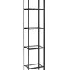 Bookcases & Shelving Crosley | Crosley Aimee Narrow Etagere Home Bookcases & Shelving