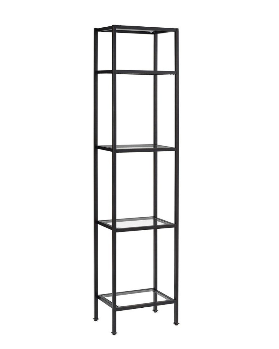 Bookcases & Shelving Crosley | Crosley Aimee Narrow Etagere Home Bookcases & Shelving