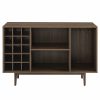 Tv Stands & Consoles Crosley | Crosley Furniture Liam Wine Storage Sideboard Home Tv Stands & Consoles