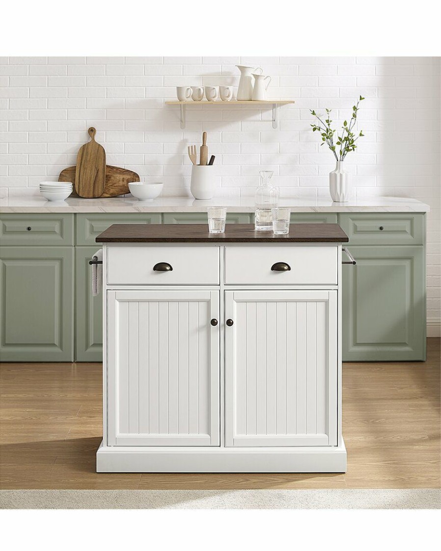 Sideboards & Credenzas Crosley | Crosley Shoreline Kitchen Island Home Sideboards & Credenzas