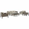 Seating Crosley | Crosley Furniture Prescott 5Pc Outdoor Wicker Sofa Set Home Seating