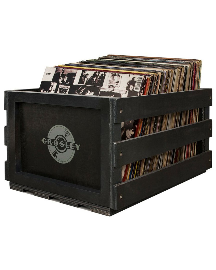 Smart Home Devices Crosley | Crosley Record Storage Crate Home Smart Home Devices