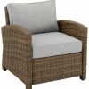 Seating Crosley | Crosley Bradenton Outdoor Wicker Armchair Home Seating