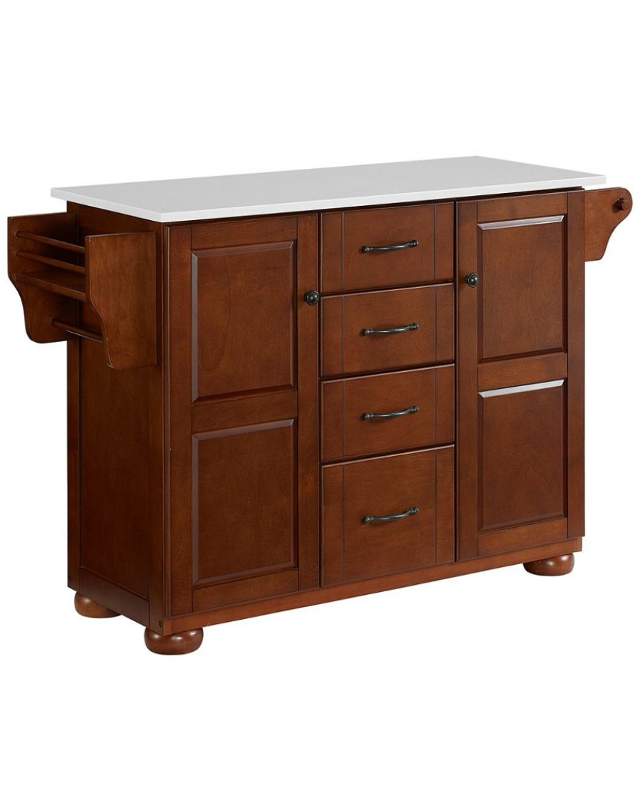 Sideboards & Credenzas Crosley | Crosley Eleanor Granite Top Kitchen Island Home Sideboards & Credenzas