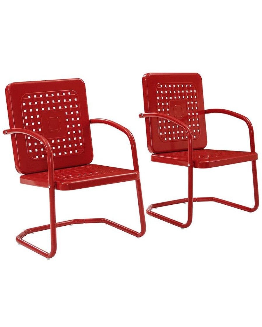 Seating Crosley | Crosley Bates 2Pc Chair Set Home Seating