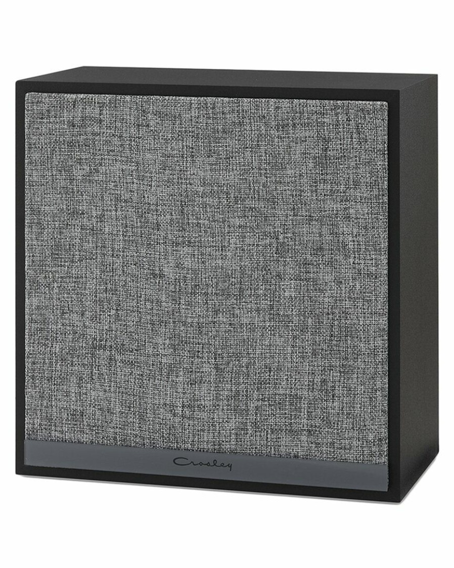 Smart Home Devices Crosley | Crosley Radio Black Cadence Cube Speaker Home Smart Home Devices