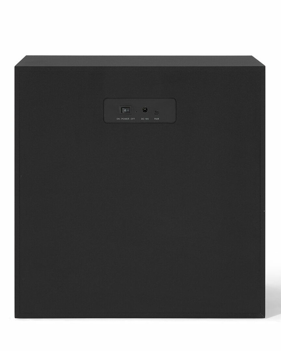 Smart Home Devices Crosley | Crosley Radio Black Cadence Cube Speaker Home Smart Home Devices