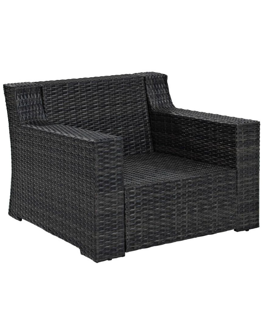 Seating Crosley | Crosley Beaufort Outdoor Wicker Arm Chair Home Seating