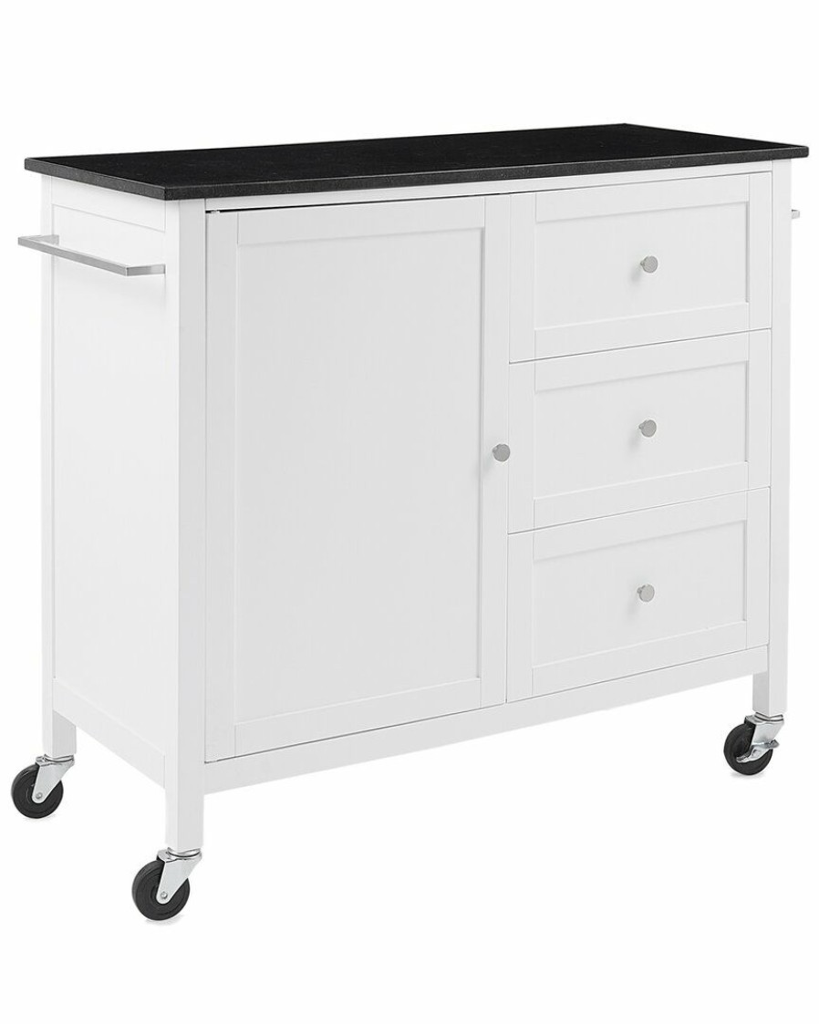 Sideboards & Credenzas Crosley | Crosley Soren Granite Top Kitchen Island/Cart Home Sideboards & Credenzas