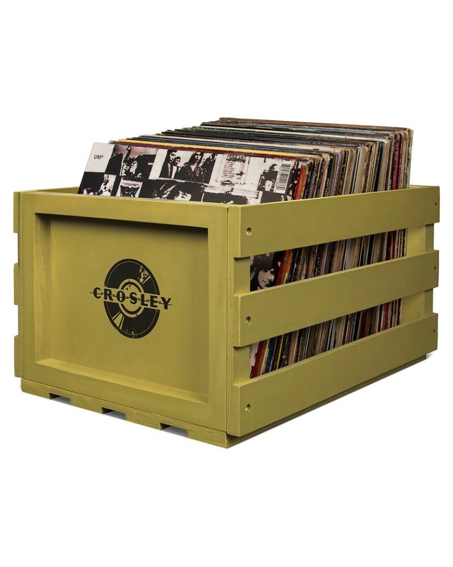 Kitchen Tools & Gadgets Crosley | Crosley Record Storage Crate Home Kitchen Tools & Gadgets