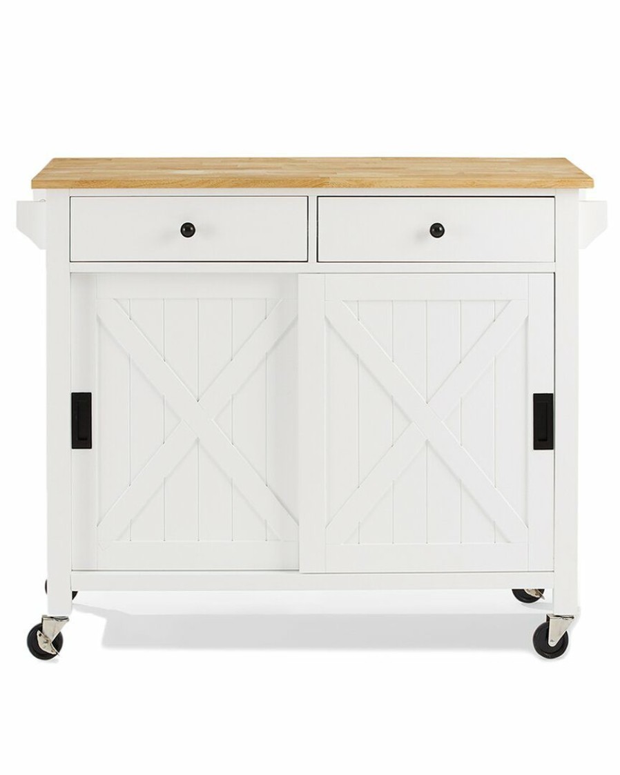 Sideboards & Credenzas Crosley | Crosley Furniture Laurel Kitchen Island/Cart Home Sideboards & Credenzas