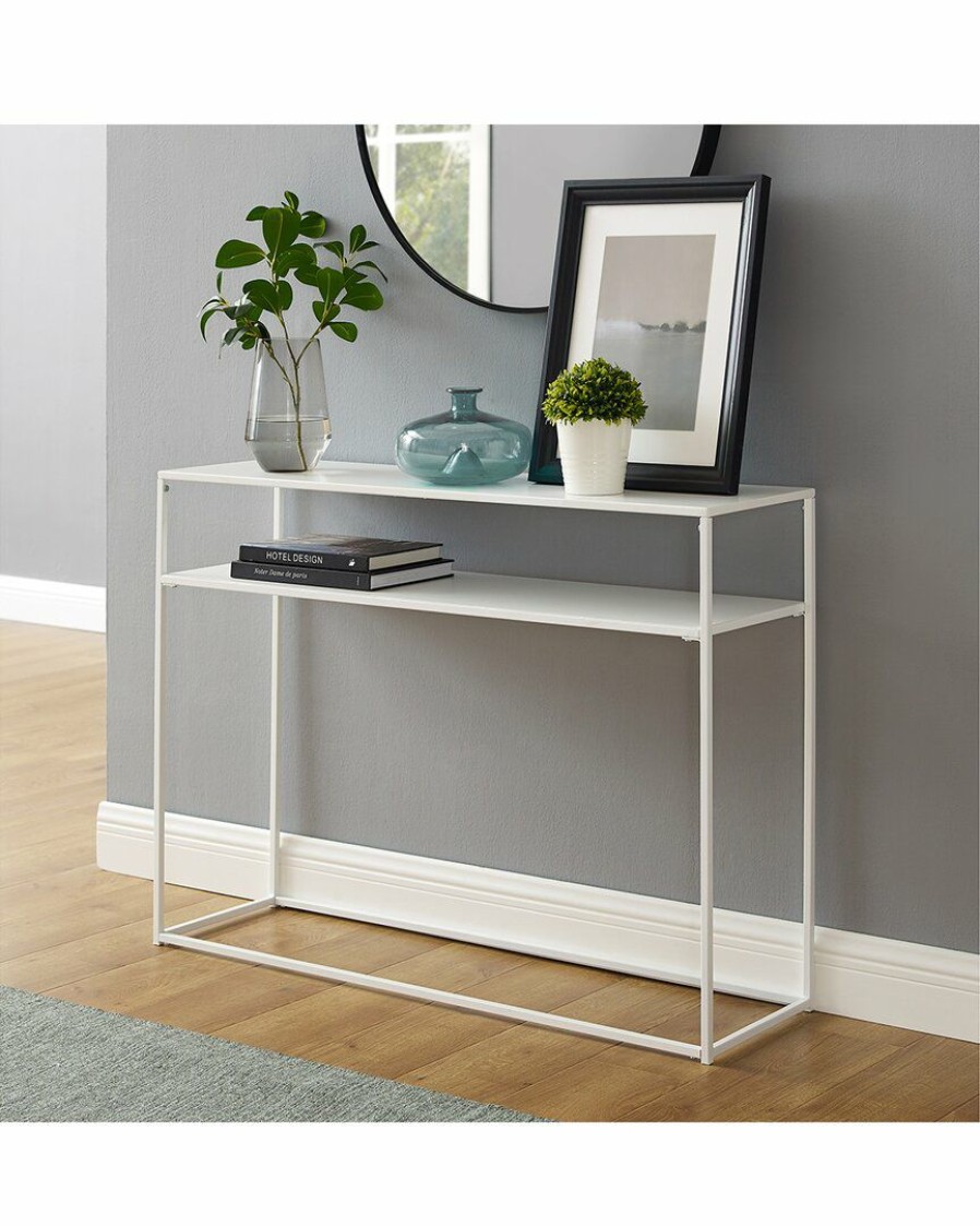 Tv Stands & Consoles Crosley | Crosley Furniture Braxton Console Table Home Tv Stands & Consoles