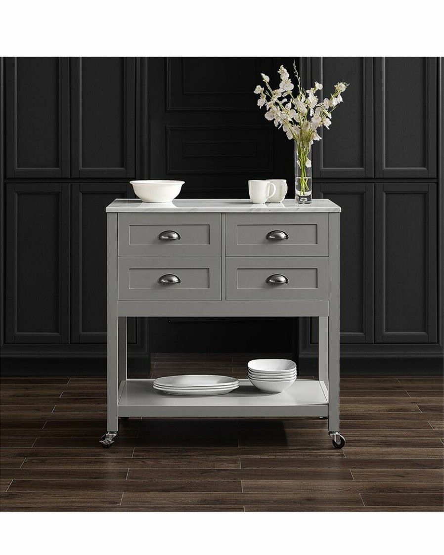 Sideboards & Credenzas Crosley | Crosley Connell Kitchen Island & Cart Home Sideboards & Credenzas