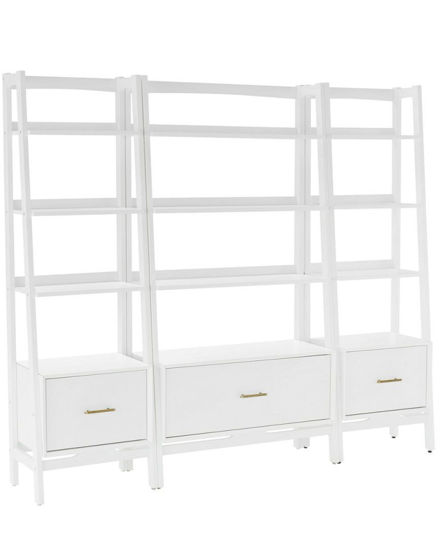 Bookcases & Shelving Crosley | Crosley Landon 3Pc Etagere Set Home Bookcases & Shelving