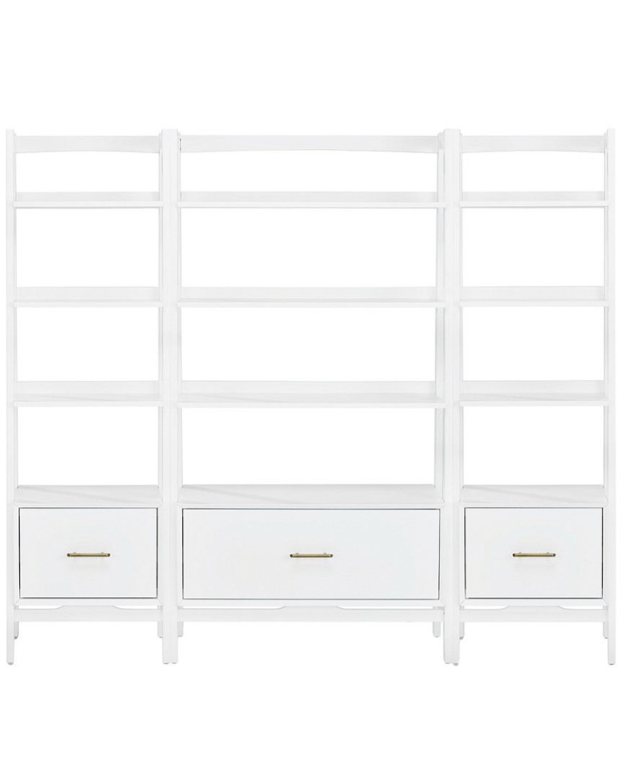 Bookcases & Shelving Crosley | Crosley Landon 3Pc Etagere Set Home Bookcases & Shelving