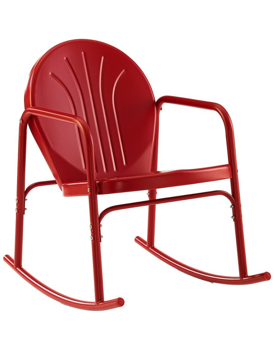 Seating Crosley | Crosley Griffith 2Pc Outdoor Rocking Chair Set Home Seating