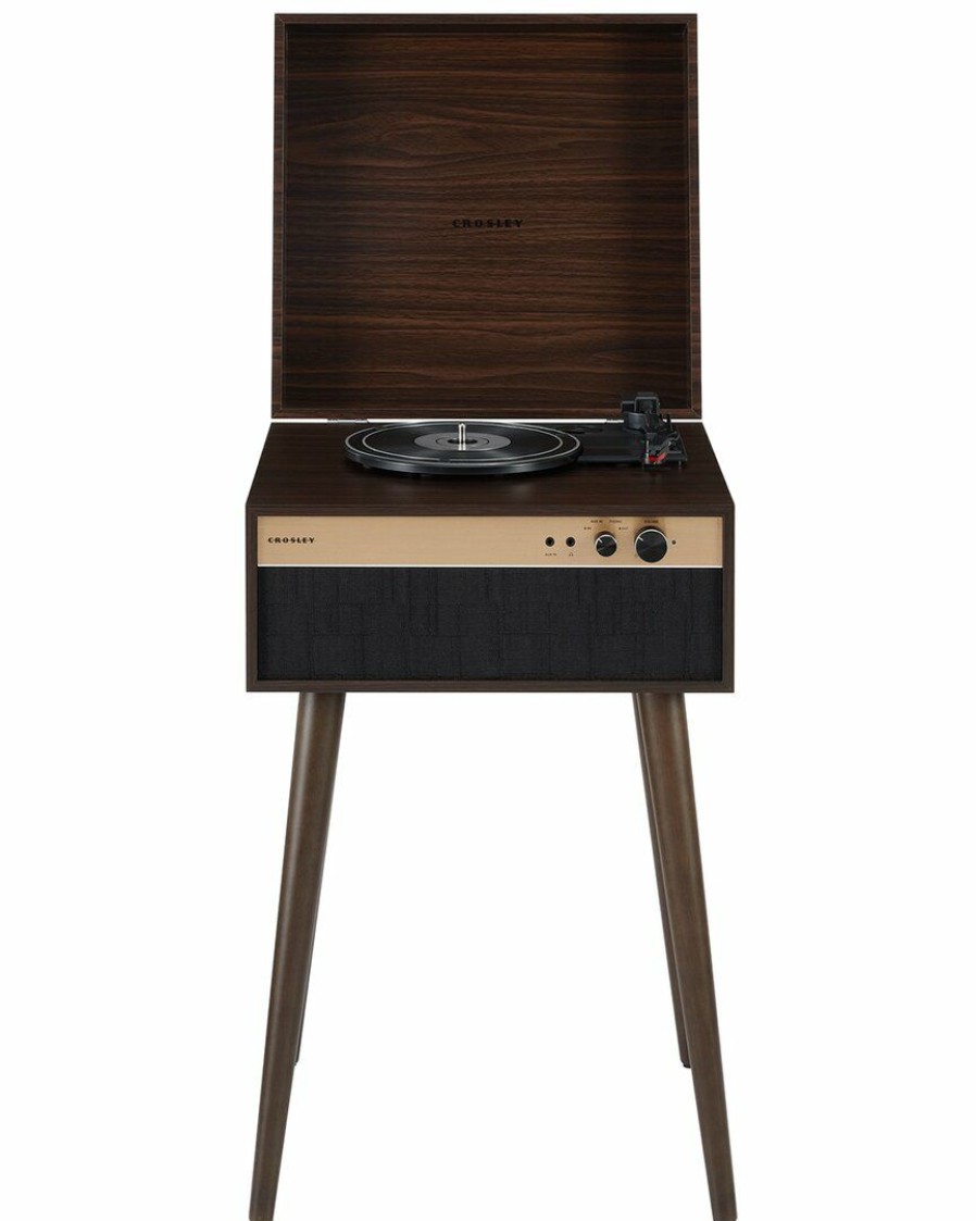 Smart Home Devices Crosley | Crosley Radio Walnut Jasper Turntable Home Smart Home Devices