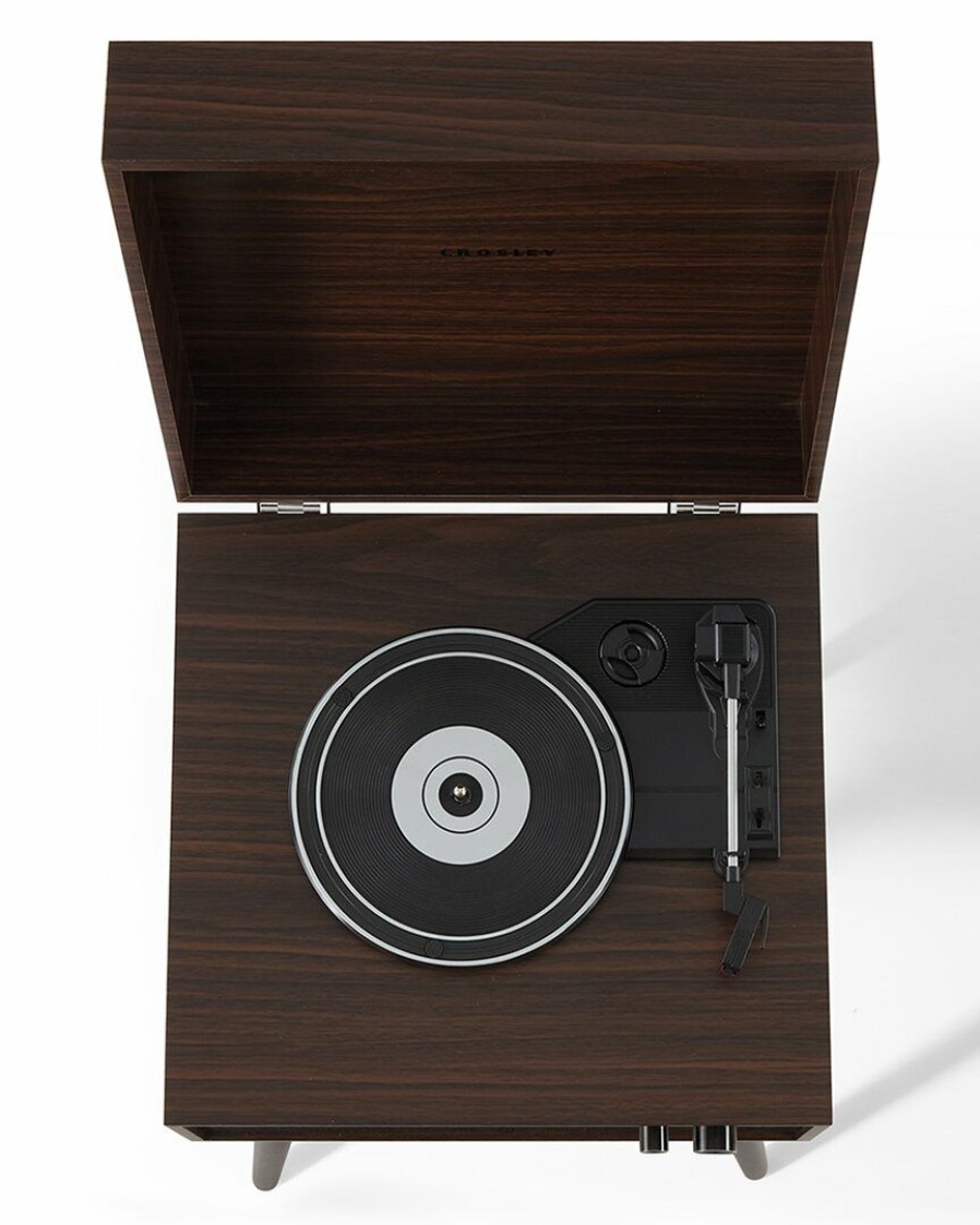 Smart Home Devices Crosley | Crosley Radio Walnut Jasper Turntable Home Smart Home Devices