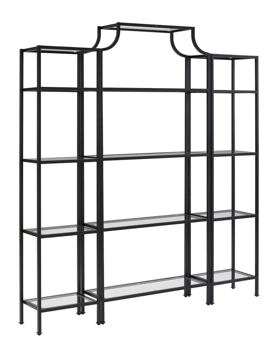 Bookcases & Shelving Crosley | Crosley Aimee 3Pc Etagere Set Home Bookcases & Shelving