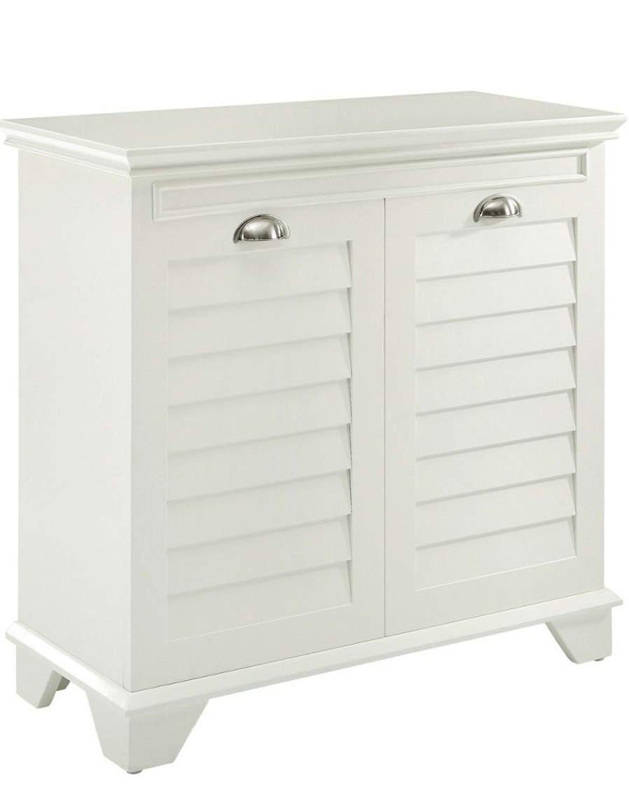 Bookcases & Shelving Crosley | Crosley Lydia Lift-Top Hamper Home Bookcases & Shelving