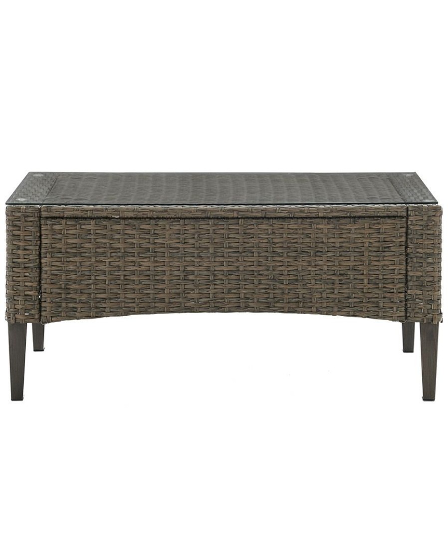 Seating Crosley | Crosley Rockport Outdoor Wicker Coffee Table Home Seating