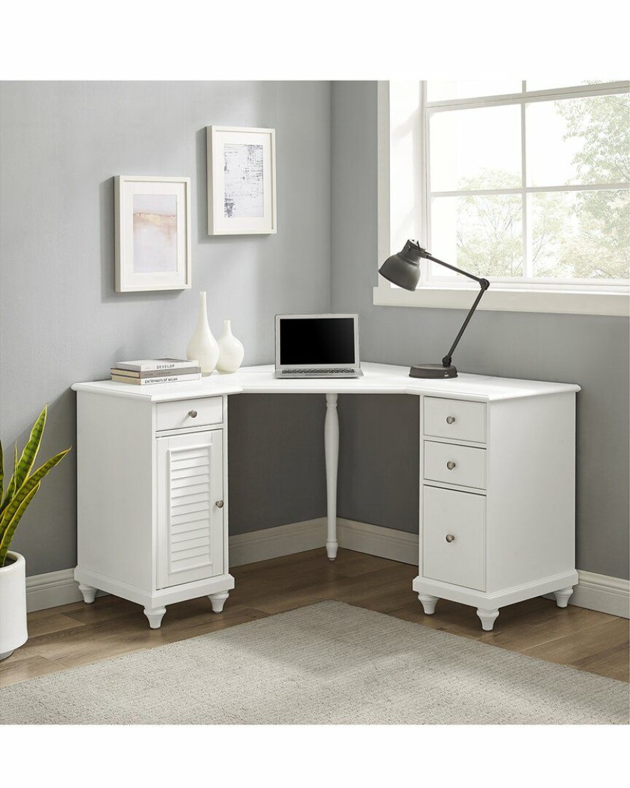 Desks & Storage Crosley | Crosley Furniture Palmetto Corner Desk Home Desks & Storage