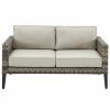 Seating Crosley | Crosley Furniture Prescott Outdoor Wicker Loveseat Home Seating