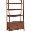 Bookcases & Shelving Crosley | Crosley Landon Large Etagere Home Bookcases & Shelving