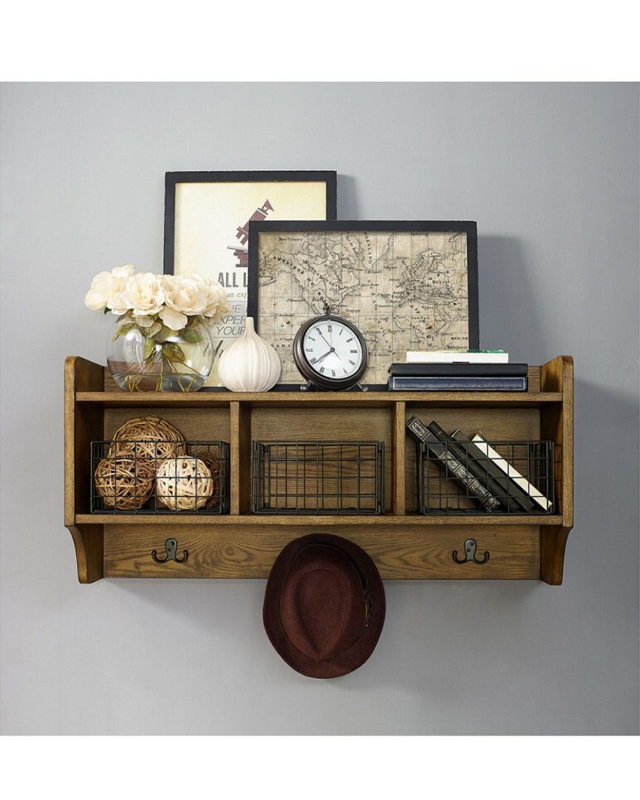 Bookcases & Shelving Crosley | Crosley Fremont Entryway Shelf Home Bookcases & Shelving