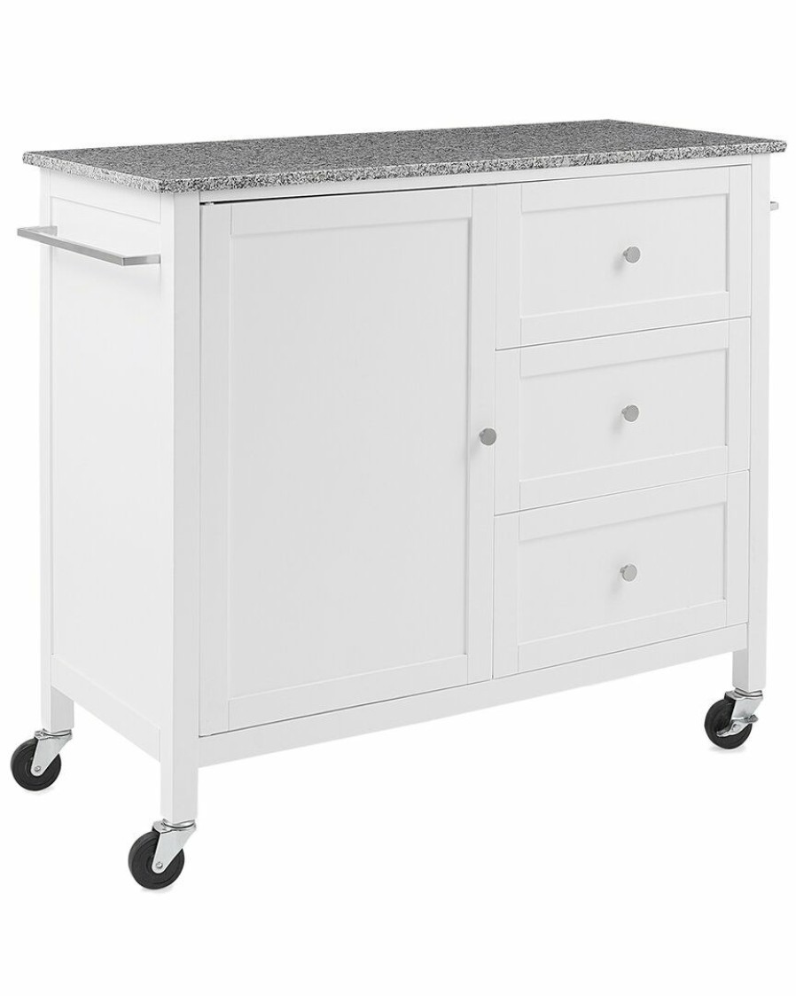 Sideboards & Credenzas Crosley | Crosley Soren Granite Top Kitchen Island/Cart Home Sideboards & Credenzas