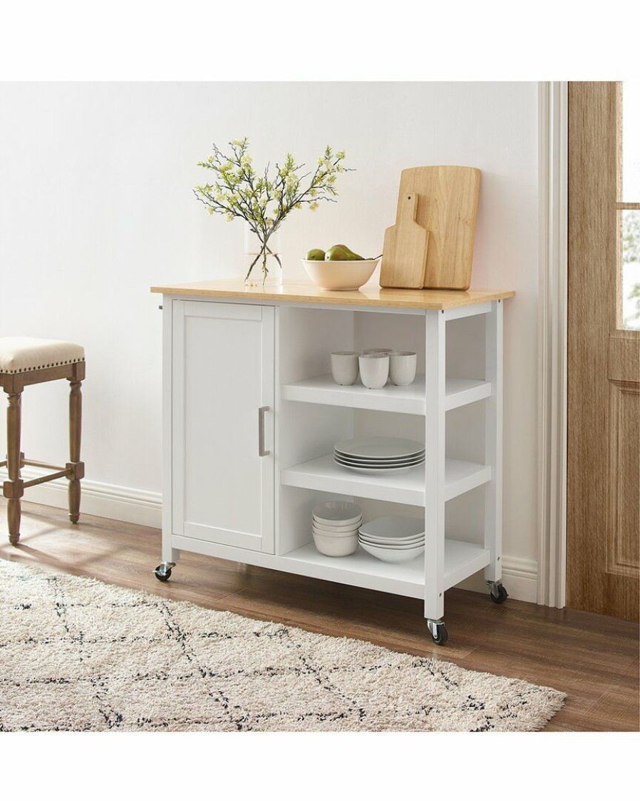 Sideboards & Credenzas Crosley | Crosley Tristan Open Kitchen Island/Cart Home Sideboards & Credenzas