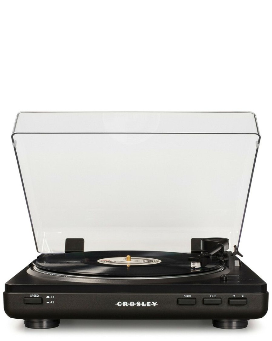 Kitchen Tools & Gadgets Crosley | Crosley T400 Turntable Black Home Kitchen Tools & Gadgets