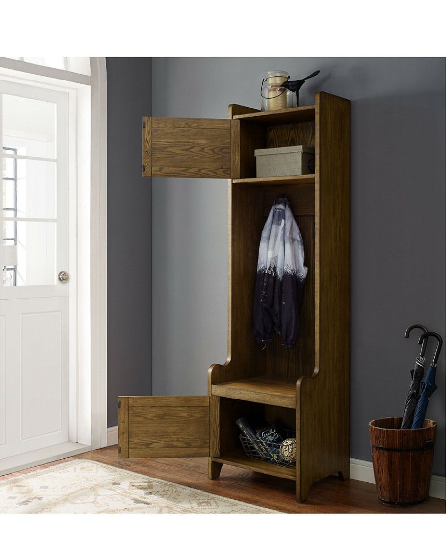 Bookcases & Shelving Crosley | Crosley Fremont Entryway Tower Home Bookcases & Shelving