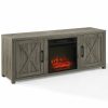 Tv Stands & Consoles Crosley | Crosley Furniture Gordon 58In Low-Profile Tv Stand W/Fireplace Home Tv Stands & Consoles