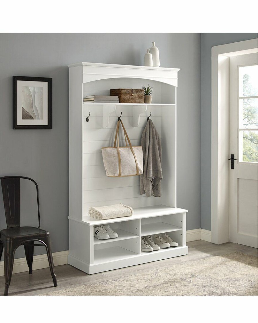 Bookcases & Shelving Crosley | Crosley Furniture Bartlett Hall Tree Home Bookcases & Shelving