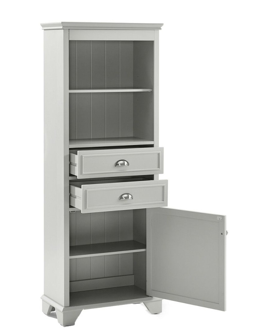 Bookcases & Shelving Crosley | Crosley Lydia Tall Cabinet Home Bookcases & Shelving