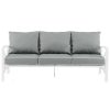 Seating Crosley | Crosley Kaplan Outdoor Metal Sofa Home Seating