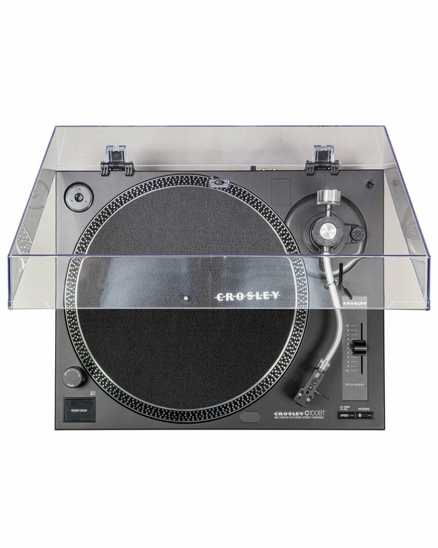 Smart Home Devices Crosley | Crosley Radio Black C100Bt Turntable Home Smart Home Devices