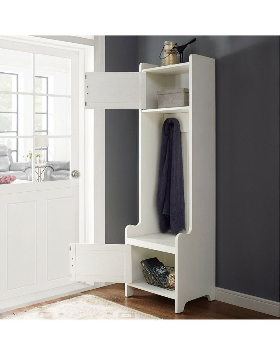 Bookcases & Shelving Crosley | Crosley Fremont Entryway Tower Home Bookcases & Shelving